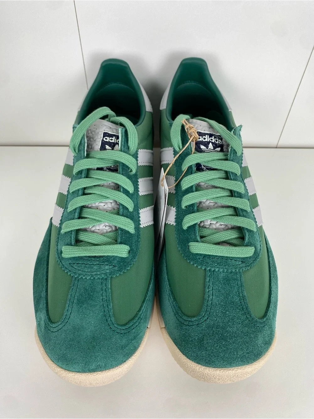 Adidas Men's SL 72 RS Green Sneakers size 7.5